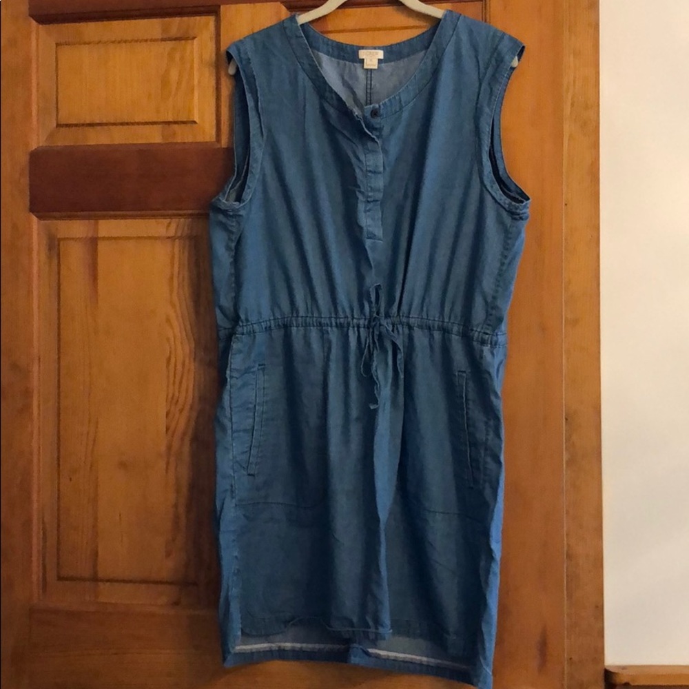 Jcrew Factory chambray dress size XL